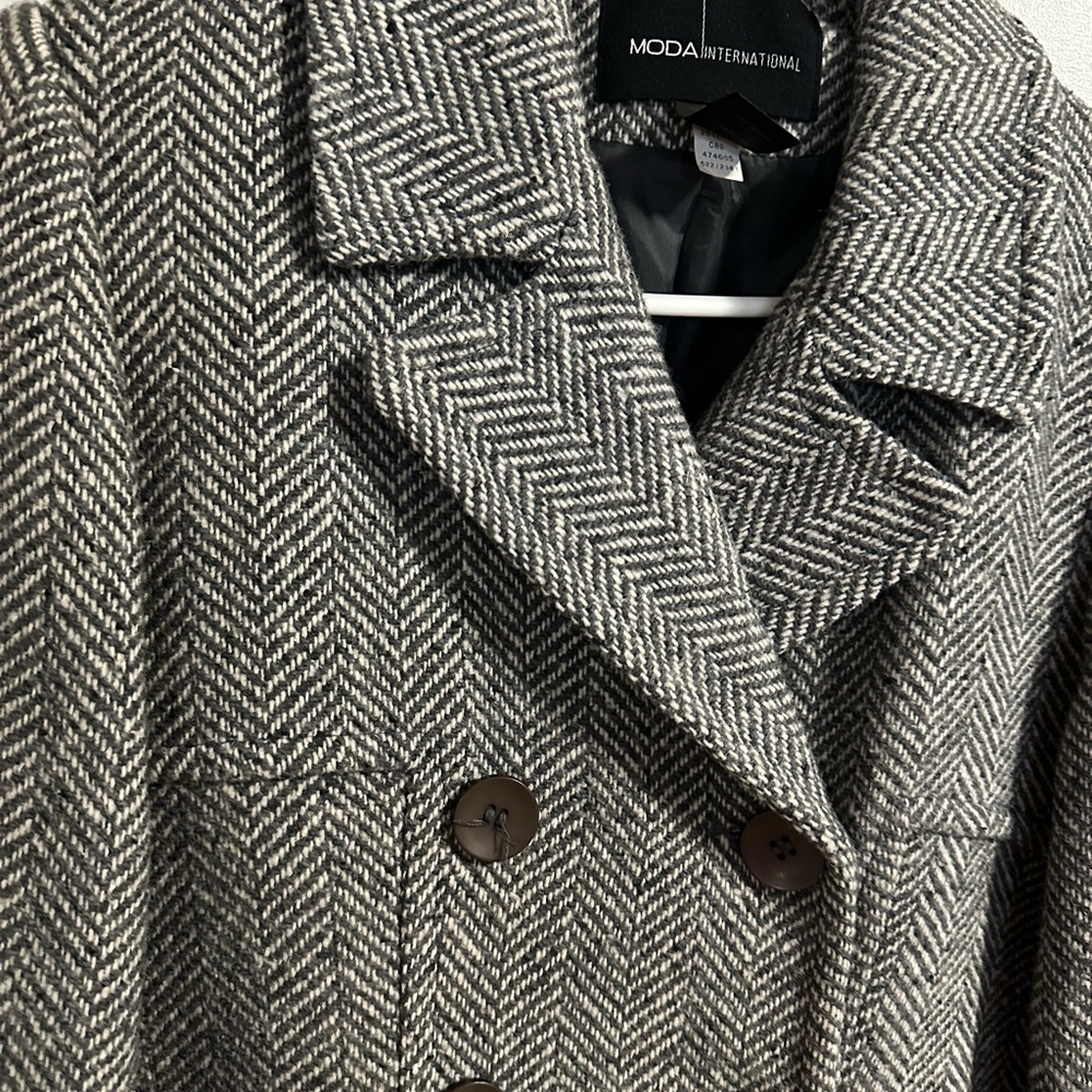 Moda International Herringbone Jacket - image 2